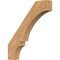 Ekena Millwork 5 1/2"W x 36"D x 40"H Balboa Smooth Knee Brace, Western Red Cedar BRC06X36X40BOA00SWR - alternate 1